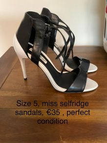 Miss selfridge shoes, size 5 ,