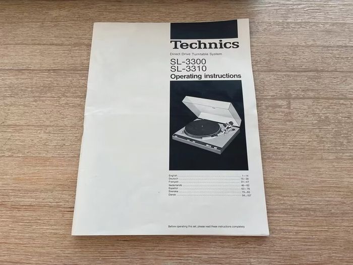 Technics SL-3300