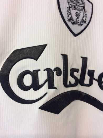Liverpool Jersey. Season 2001/2002. Official Reebok Away Jersey From 2001. Authentic Original. Not A Modern Day Remake.