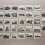 33 Vintage Cigarette Cards - Railway Centenary 1825-1925.  Hill Tobacco. Trains, Locomotives Image 2