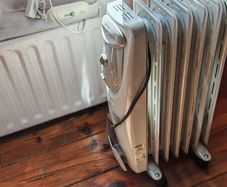 Small oil heater and electric blanket