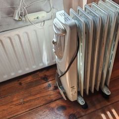 Small oil heater and electric blanket