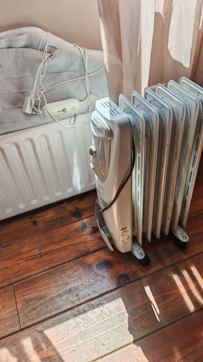 Small oil heater and electric blanket
