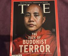 Time Magazine 2013 "The Face of Buddhist Terror"