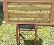 Wooden Snooker/Billiard Scoreboard