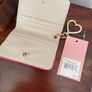 Juicy Couture Pink Eastside Westside Card Case Key Fob Holder - New Image 4
