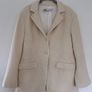 Zara textured cream blazer Image 2