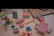 wooden doll house bits