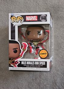 Funko POP! Vinyl: MARVEL - Miles Morales Iron Spider CHASE!