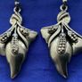 Vintage Art Noveau Style Earrings Image 4