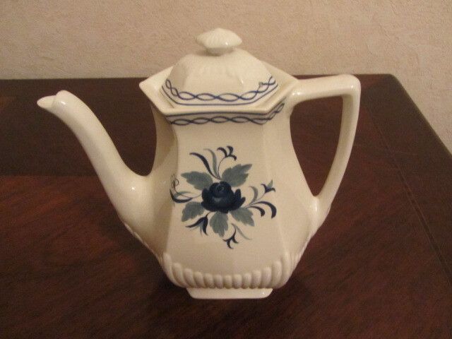 Adams Baltic Micratex Blue Rose Coffee Set