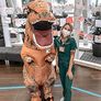 Dinosaur Costume for Adult Inflatable T-Rex Dinosaur Costume Air Blow up Dino Costume Funny Halloween Costume Cosplay Fancy Dress (MULTIPLE COLOURS AVAILABLE) Image 9