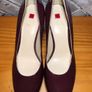 Hogl Ladies Court Shoes Maroon Patent Leather UK4 High Heels EUR37   S-E Image 4