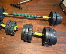 Set of weights.