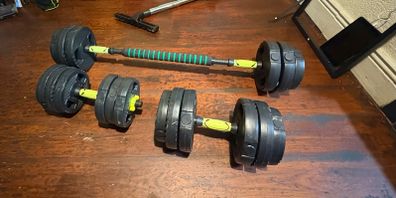 Set of weights.