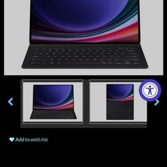 Samsung Galaxy Tab S9 Ultra and S10 Ultra Slim Book Cover with Keyboard