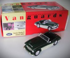Diecast Model Austin Healey 3000 Mk2 - Collectable Vanguards 1:43