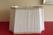 Cream lampshade
