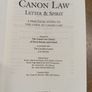 Rare Find. Canon Law: Letter and Spirit Image 3