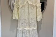 Lace maxi dress