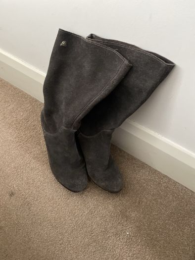 Boots Clarks suede leather