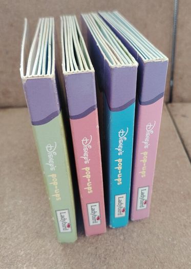 Complete Winnie the Pooh Ladybird Mini Pop-Up Book Set