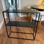 Black console table Image 3