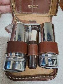 Vintage travel shaving kit