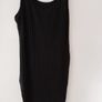 Long fine ribbed dress with side slit and matching long cardigan size 16 -18 Image 4