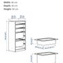 Trofast storage with boxes Image 3
