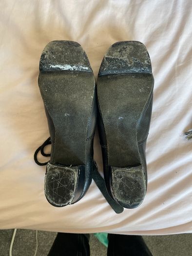 SIZE 4 Irish Dance Heavy/Hard Shoe