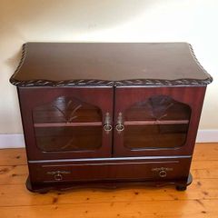 Rossmore Mahogany Hallway Cabinet on Castors