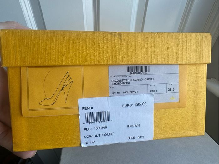 Fendi shoes - sz 39