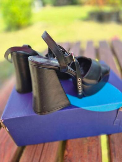 Lamoda Chunky Platform Sandals, Size 5 UK, 38 EU, AV