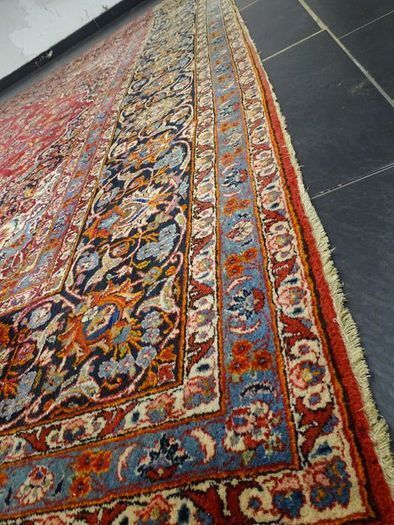 P.ersian Old Kashan Rug.4.1x2.93m (AK)