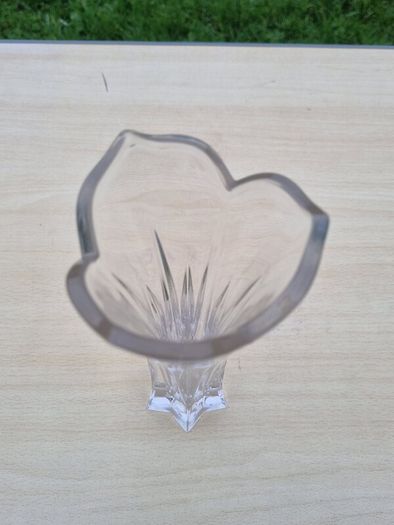 Bohemia glass vase