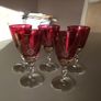 Glassware  - Vintage Sherry Glasses X 5 Image 2