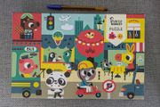 Petit Monkey jigsaw In the city age 4+