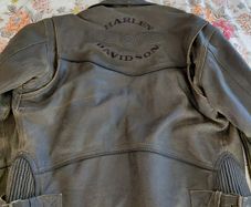 Harley billings leather jacket