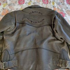 Harley billings leather jacket