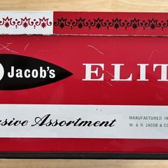 Vintage Jacobs Elite Biscuit Tin