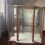 Vintage Retro Glass Display Cabinet China Cabinet  Mid Century Style Image 5
