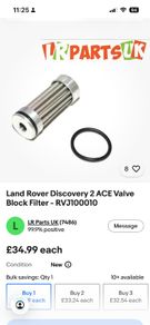 Discovery 2 Ace filter New