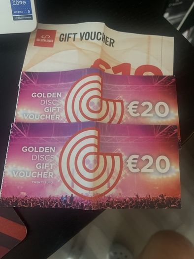 Golden Discs Vouchers