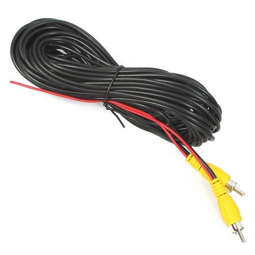 New 10m RCA Car Reverse Parking Camera Video Cable Extend Detection Wire #893