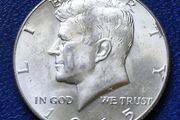 1965 United States 1/2 Half Dollar "Kennedy Half Dollar"  Silver coin