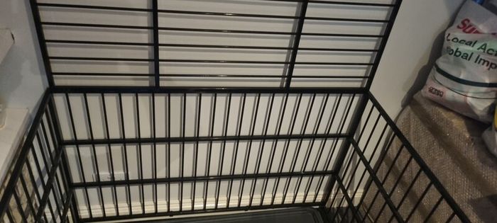 Dog cage with cover (new)