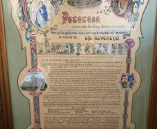 Illuminated Address Petition to Archbishop of Dublin by Alice O'Carolan
