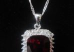 Sterling Silver Gem Stone Pendant