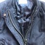 Kids black bomber jacket size7 Image 3